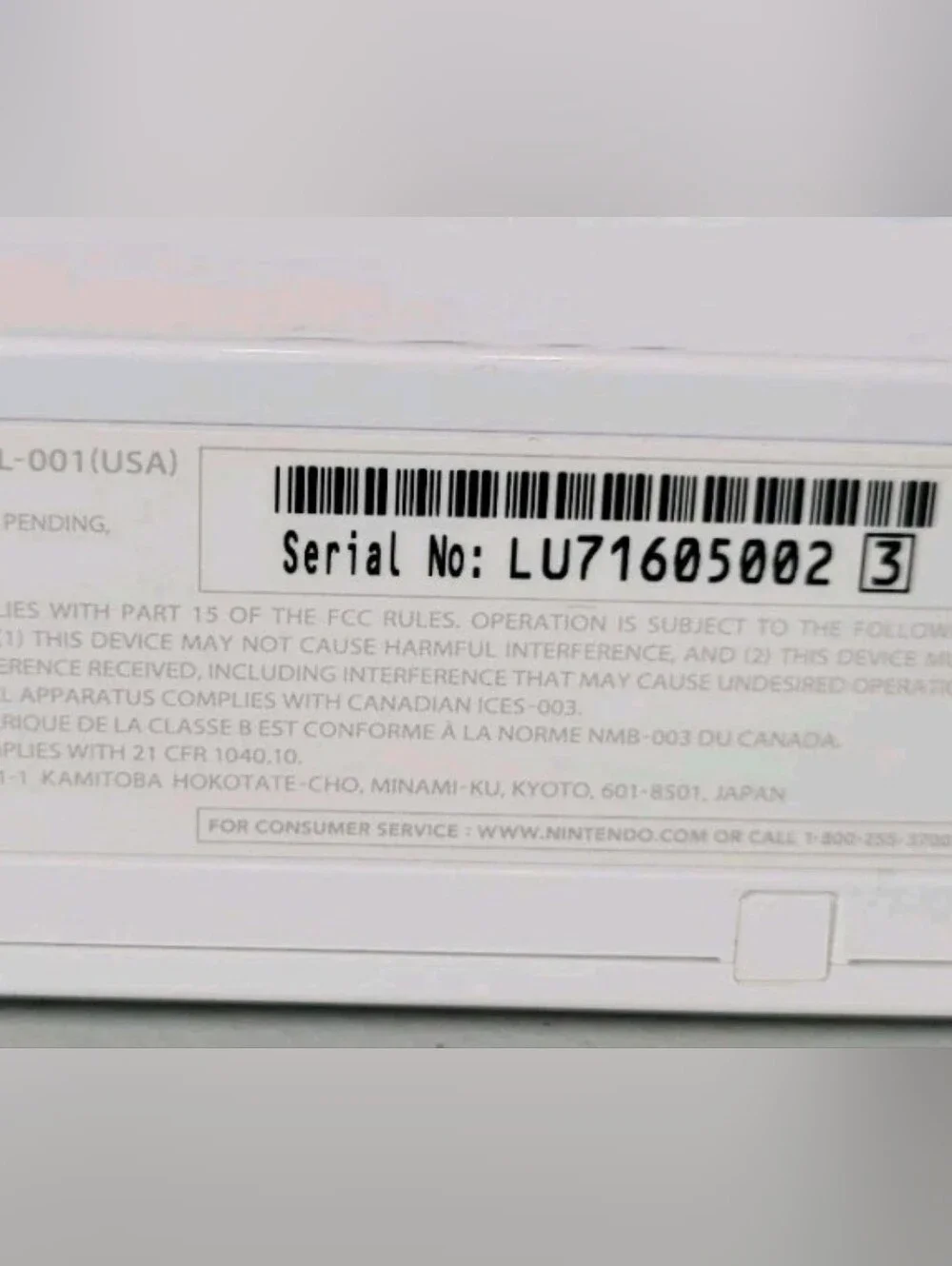Nintendo Wii with Original Box